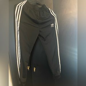 ADIDAS black youth joggers